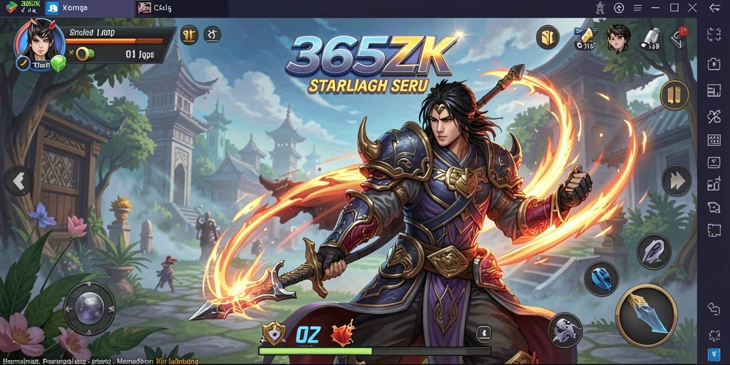 Tangkapan layar gameplay <strong>365ZK</strong> menunjukkan aksi strategi yang mendebarkan.