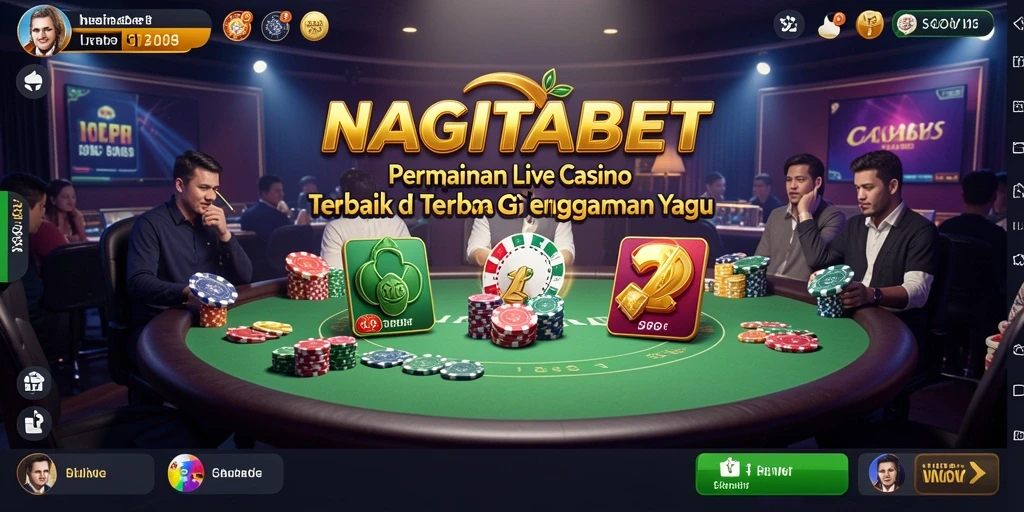 Tampilan gameplay NAGITABET yang mendebarkan dan realistis.