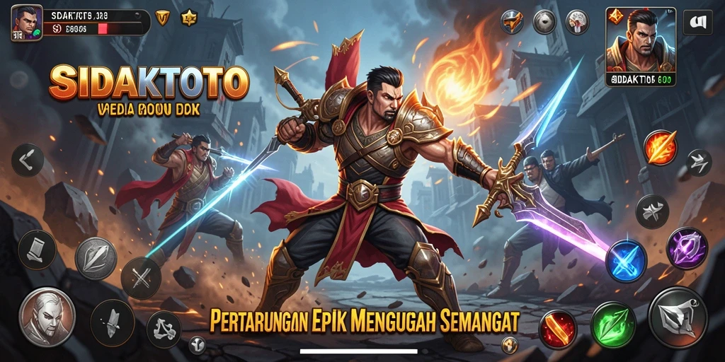 Tampilan menegangkan dari pertarungan SIDAKTOTO yang mendebarkan.