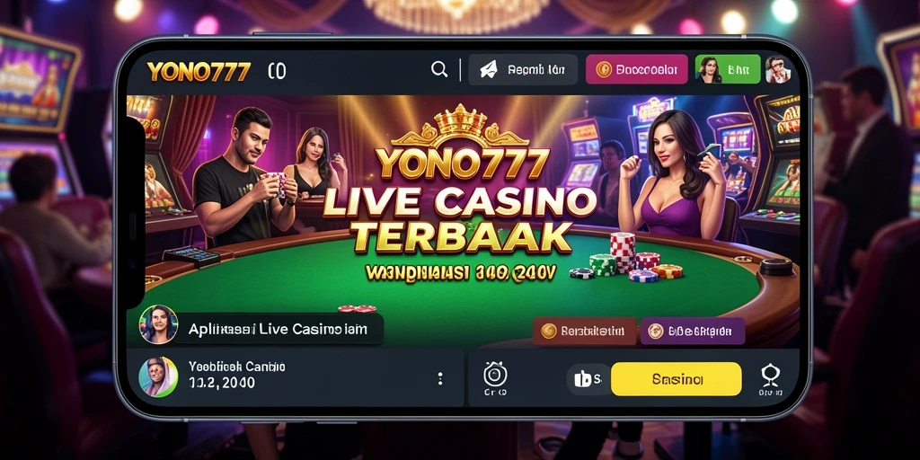 Gameplay Live Casino YONO777 yang mendebarkan dan interaktif.